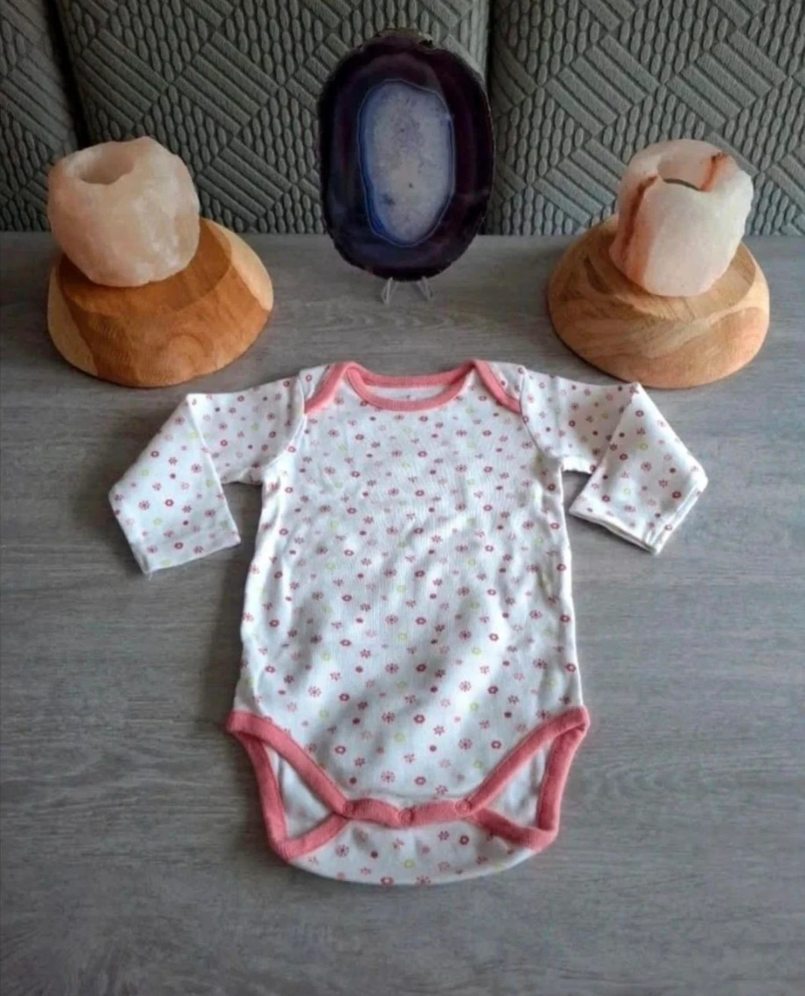 Bodies para meninas tamanho 12 meses - Muito bom estado – photo 3